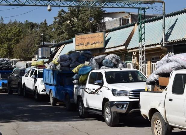 محموله زغال قاچاق در کرمانشاه کشف و ضبط شد