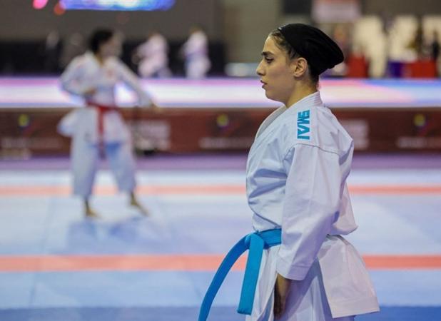 صادقی در آستانه کسب سهمیه مسابقات جهانی کاراته