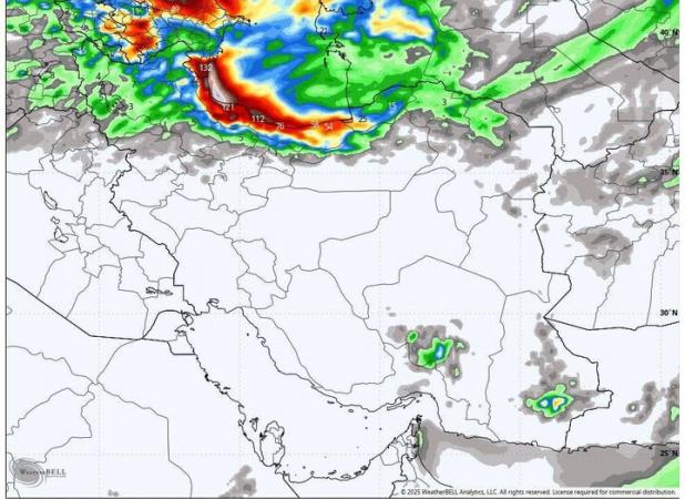 خبر خوب هواشناسی آمریکا برای ایران
