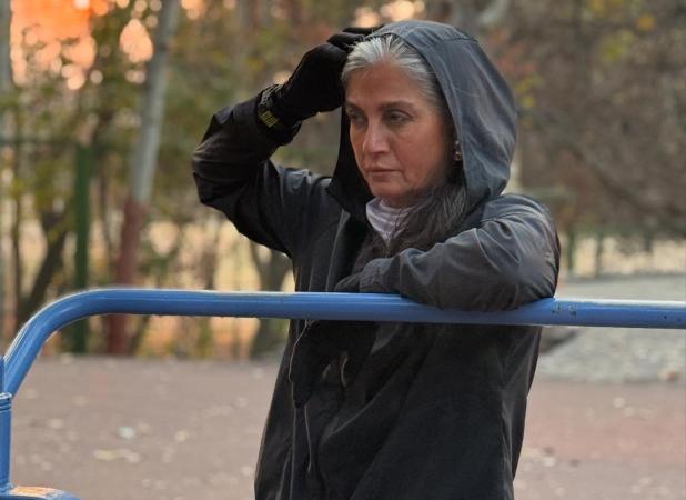 عکس‌های پاییزی رویا جاویدنیا در پارک جلب توجه کرد