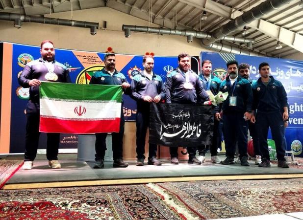 پایان مسابقات وزنه‌برداری سیزم در بابلسر