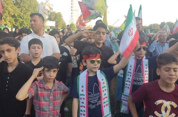 اجتماع بزرگ کودکان و نوجوانان مشهدی در روز شهادت امام سجاد(ع)