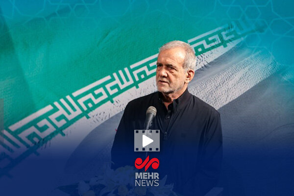 رئیس جمهور: نسل کشی می‌کنند و دم از حقوق بشر می‌زنند