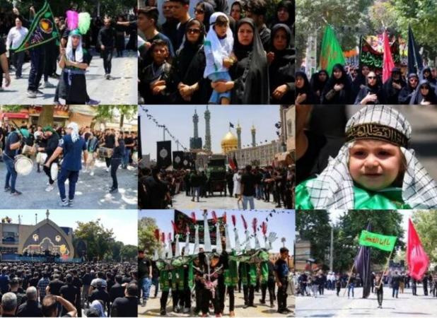 ایران غرق در اشک و ماتم شد/ طنین نوای «یا ابوالفضل» در سراسر کشور