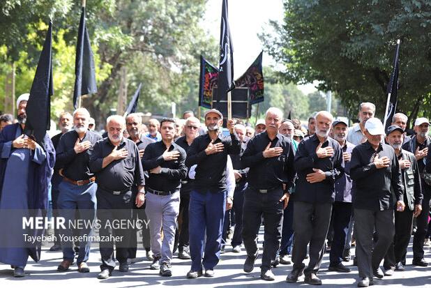 عزاداری اربعین حسینی در گلپایگان