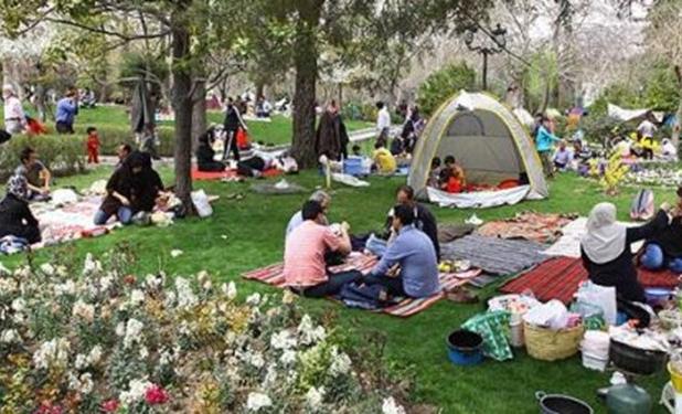 بوستان‌های پایتخت در روز طبیعت تا ساعت ۲۳ پذیرای شهروندان هستند