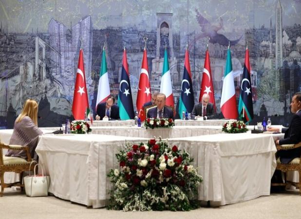 نشست سه‌جانبه ترکیه، لیبی و ایتالیا به میزبانی اردوغان