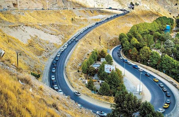 تردد در جاده چالوس ممنوع شد