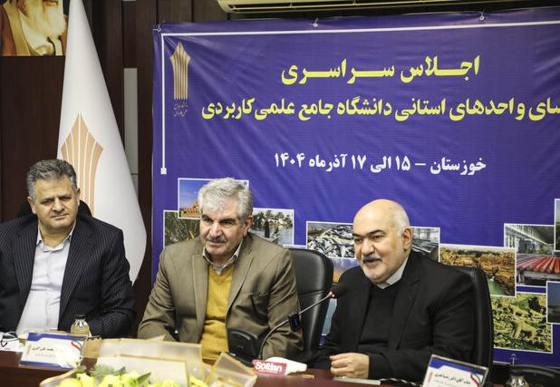 استاندار خوزستان: دانشگاه علمی‌کاربردی، موتور محرک توسعه مهارت است