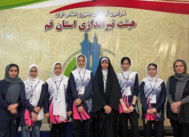 اعزام تیم تیراندازی دختران قم به المپیاد استعدادهای برتر