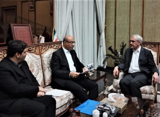 پیگیری مطالبات کلان اقتصادی کرمانشاه در دیدار استاندار با وزیر اقتصاد