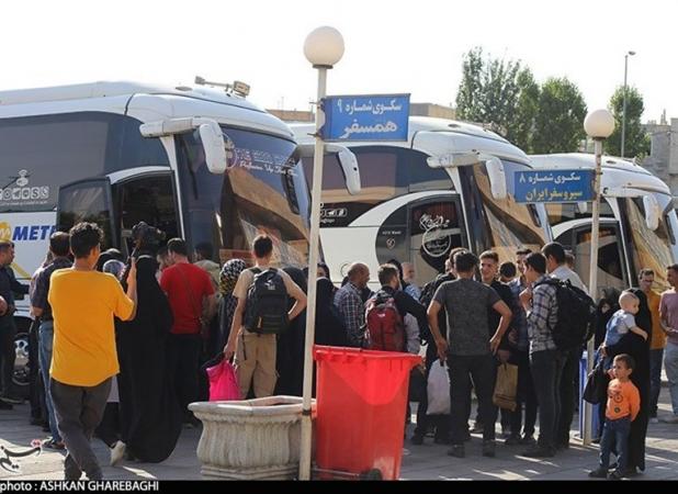جا به جایی۱۳ میلیون مسافر نوروزی با ناوگان حمل و نقل عمومی