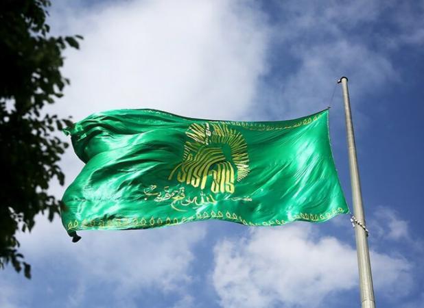 پرچم رضوی در تبریز به اهتزار درآمد