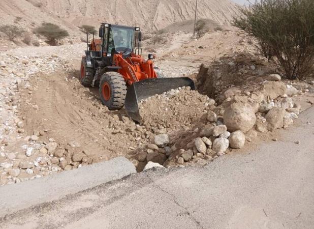 رفع آب‌بردگی محور بندر لنگه_لمزان