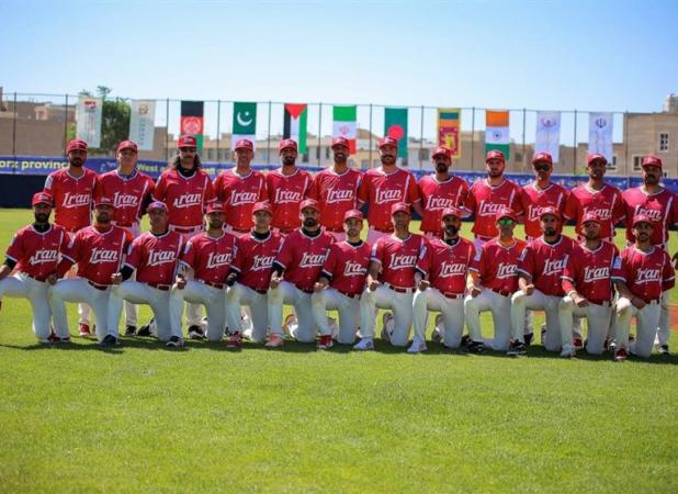 مدال برنز غرب آسیا بر گردن ملی‌پوشان بیسبال ایران