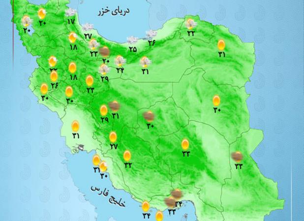 ساکنان این مناطق از کشور امروز غافلگیر می‌شوند