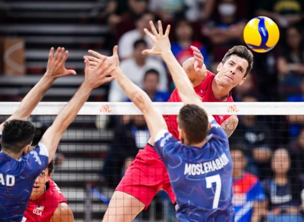 بازگشت اندرسون به تیم ملی والیبال آمریکا