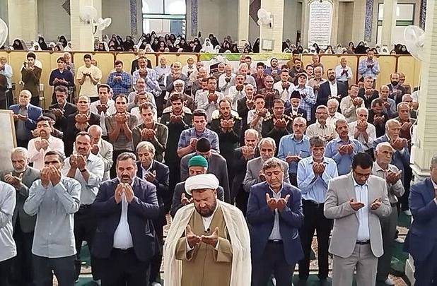 اقامه نماز عید سعید قربان در بردسکن