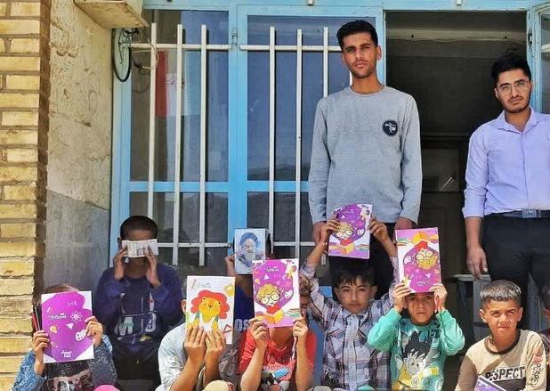 رنگ مهربانی بر دیوار مدارس محروم بازفت