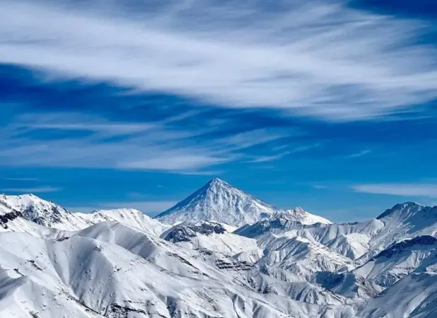 زیبایی امروز قله دماوند چشم‌نواز شد