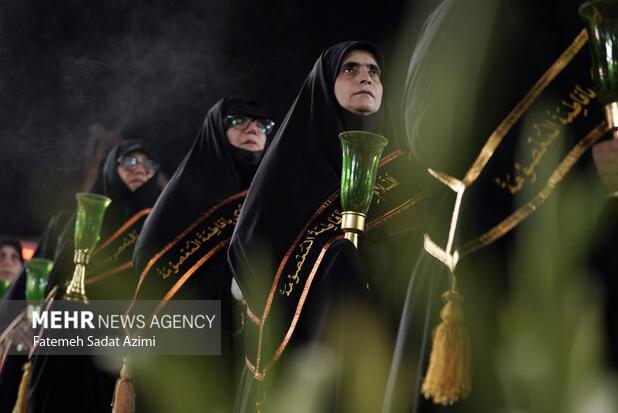 اعلام ویژه برنامه عزاداری فاطمیه با حضور بانوان در حرم حضرت معصومه(س)