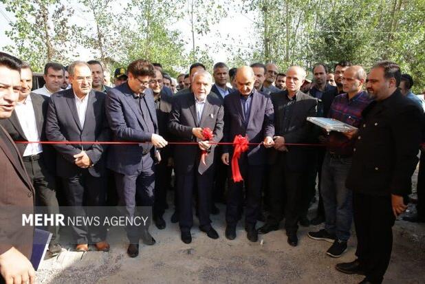 افتتاح یک مجتمع گردشگری با حضور وزیر میراث فرهنگی در شفت