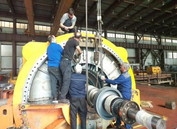 واحد اول نیروگاه بیستون به شبکه برق سراسری متصل شد