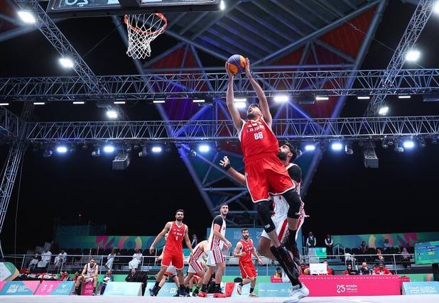 نقره ریاض برای بسکتبال مردان ایران