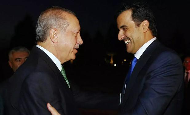 جشن پیروزی انتخاباتی اردوغان در خیابان‌های دوحه