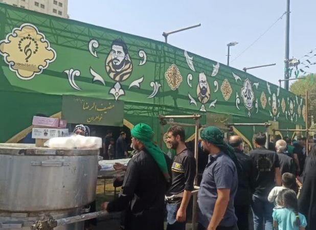 ۱۷ موکب خادم‌یاری مازندران در مشهد مقدس برپا شد