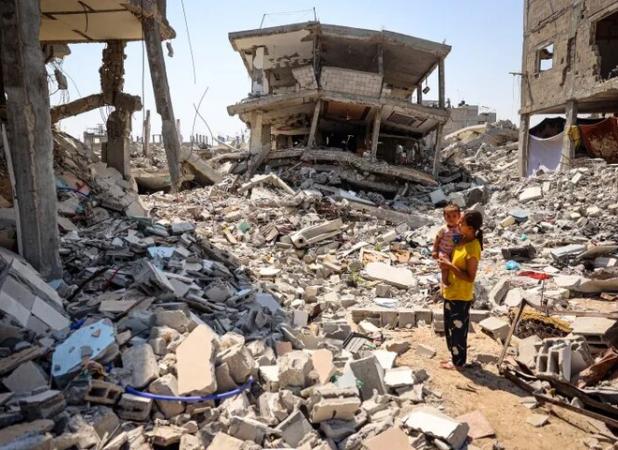 حملات همزمان هوایی و زمینی علیه مناطق مسکونی نوار غزه