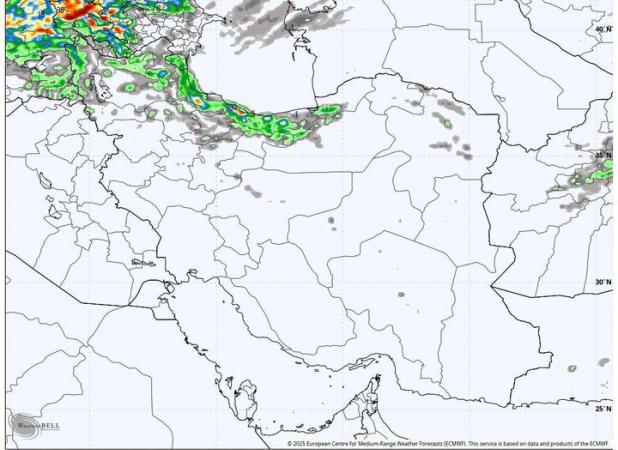 هواشناسی ایران ۲۴ خرداد؛ ورود سامانه بارشی جدید به ۵ استان از دوشنبه