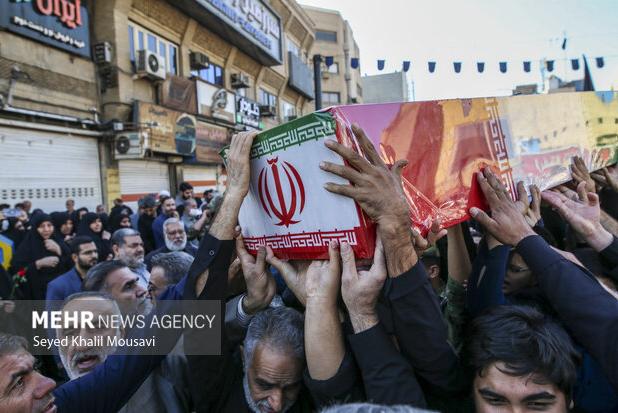 پیکر شهید گمنام در سازمان قضایی نیروهای مسلح خوزستان خاکسپاری شد