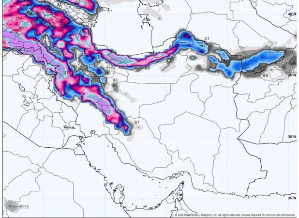 هشدار هواشناسی؛ یخبندان و احتمال تخریب محصولات کشاورزی در ۳۰ استان