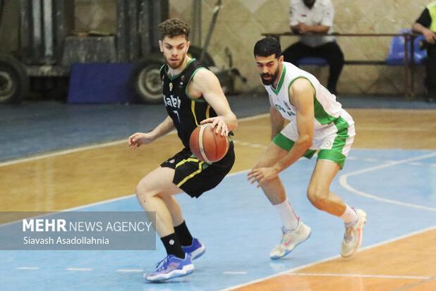درخشش و برد خانگی کاله مازندران در هفته هشتم لیگ برتر بسکتبال
