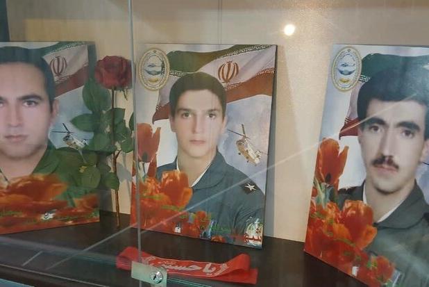 آئین گرامیداشت شهدای شینوک پایگاه چهارم هوانیروز ارتش برگزار شد