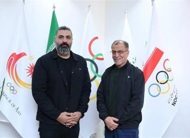دیدار سرمربی تیم امید بوکس با خسروی‌وفا