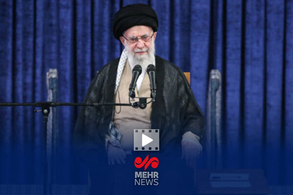 قرائت پیام رهبر معظم انقلاب در یکصدمین سالگرد بازتاسیس حوزه علمیه قم