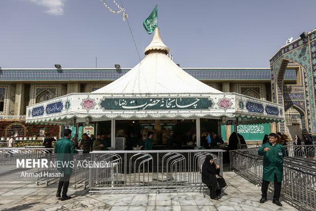 حال و هوای چایخانه امام رضا(ع) کاشان در شامگاه شهادت حضرت زهرا(س)