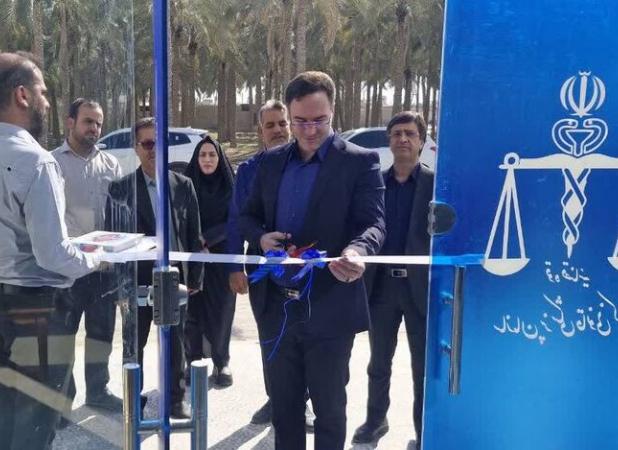مرکز پزشکی قانونی شهرستان تنگستان افتتاح و عملیاتی شد