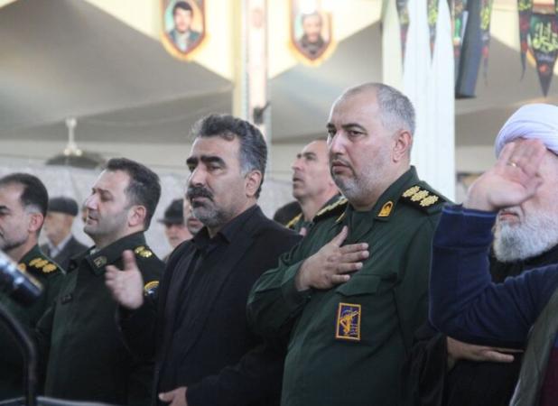 سوگ فاطمی در مصلای شهرستان آستارا