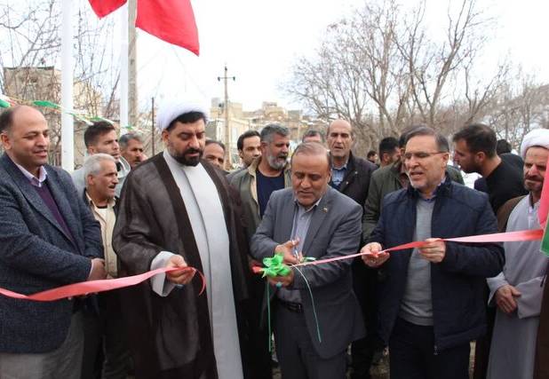 افتتاح پروژه‌های روستایی بخش سامن ملایر