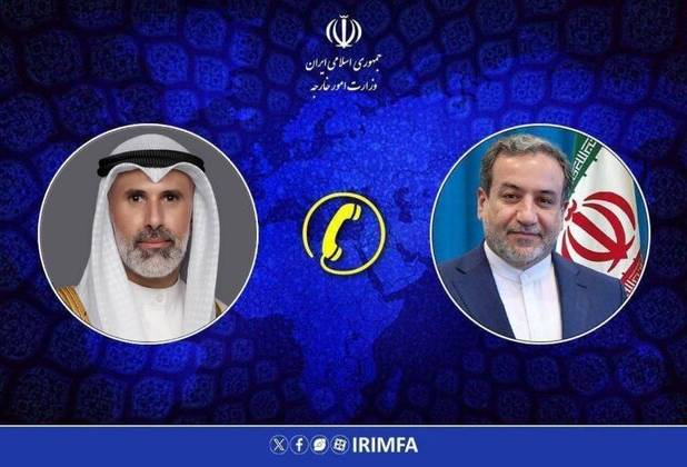 گفتگوی تلفنی وزرای امور خارجه ایران و کویت