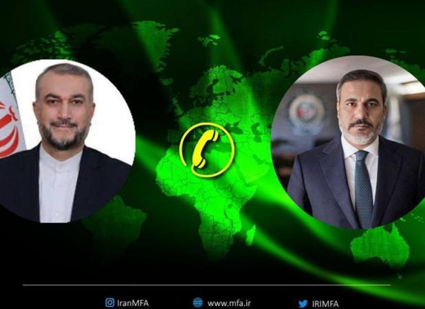 بررسی تحولات فلسطین در گفت‌و‌گوی تلفنی وزرای امور خارجه ایران و ترکیه