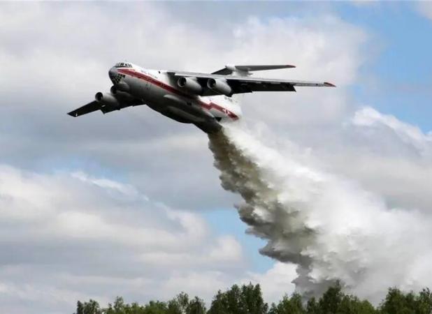 مشارکت تیم هوایی کشور ترکیه در اطفای حریق الیت مازندران