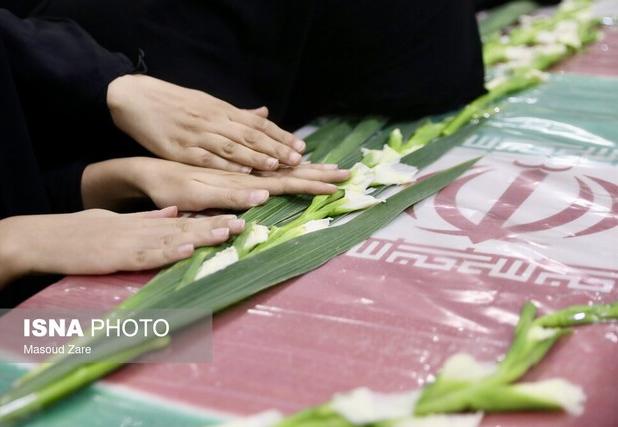 بدرقه دو شهید گمنام؛ یزد را در سوگِ افتخار غرق کرد