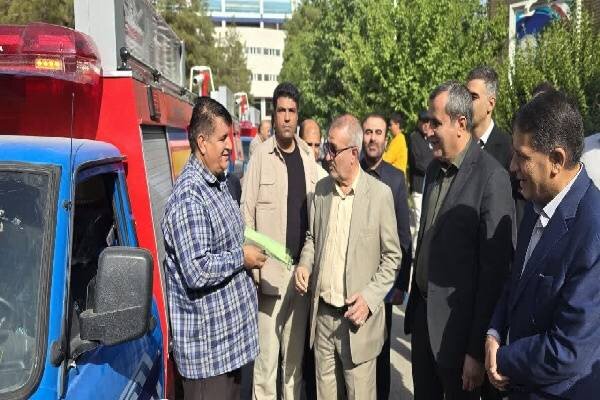 تجهیز ۷ دهیاری‌ کهگیلویه و بویراحمد به خودروی آتش نشان پس از ۱۵ سال