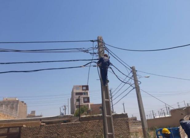 جمع‌آوری بیش از ۴۰۰ انشعاب غیرمجاز در آبادان