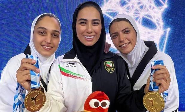 دختران ایران درخشیدند و مدال‌ها را درو کردند+عکس