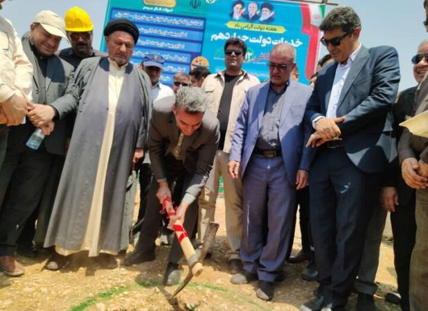 آغاز ساخت نیروگاه خورشیدی ۶ مگاواتی چرام در دومین روز از هفته دولت